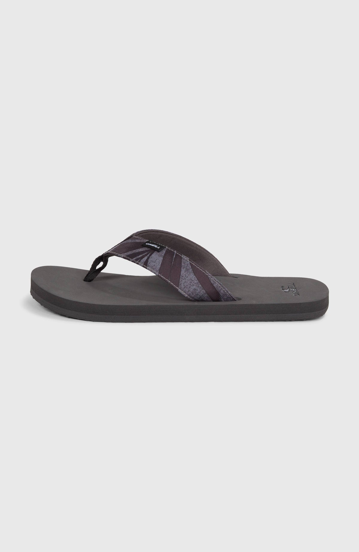 O’Neill Fabric Sandals | Black Dipped Leaves