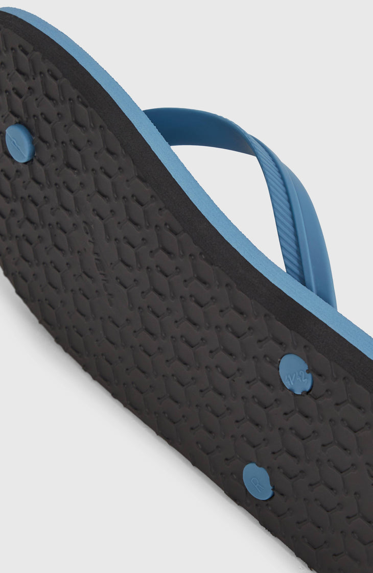 Profile Small Logo Sandals | Copen Blue