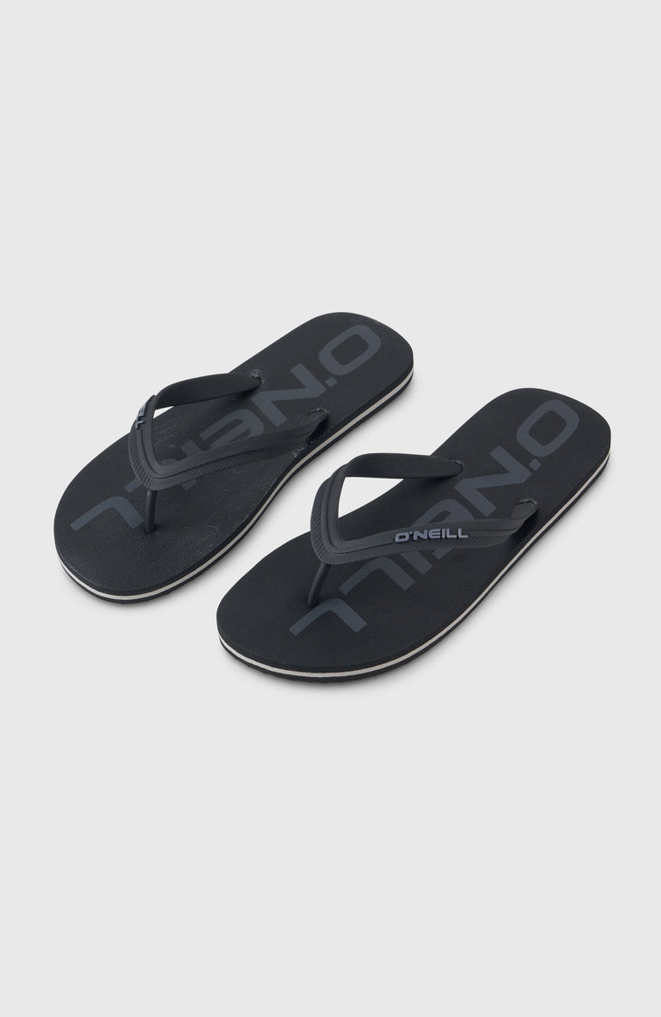 Profile Logo Sandals | Black Out