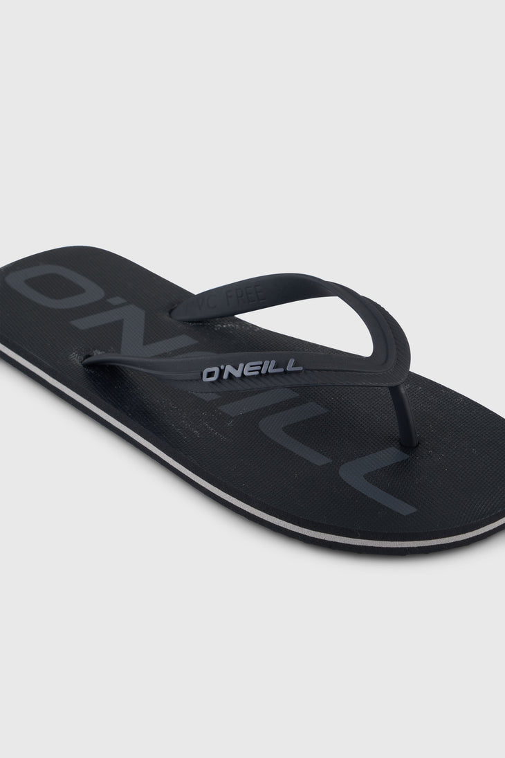 Profile Logo Sandals | Black Out