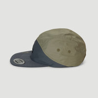 Jockey Cap | Deep Lichen Green Colour Block