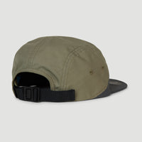 Jockey Cap | Deep Lichen Green Colour Block