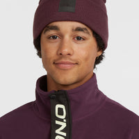 Cube Beanie | Aubergine