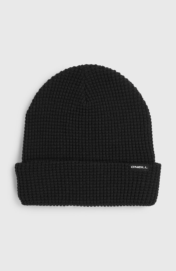 Texture Beanie | Black Out