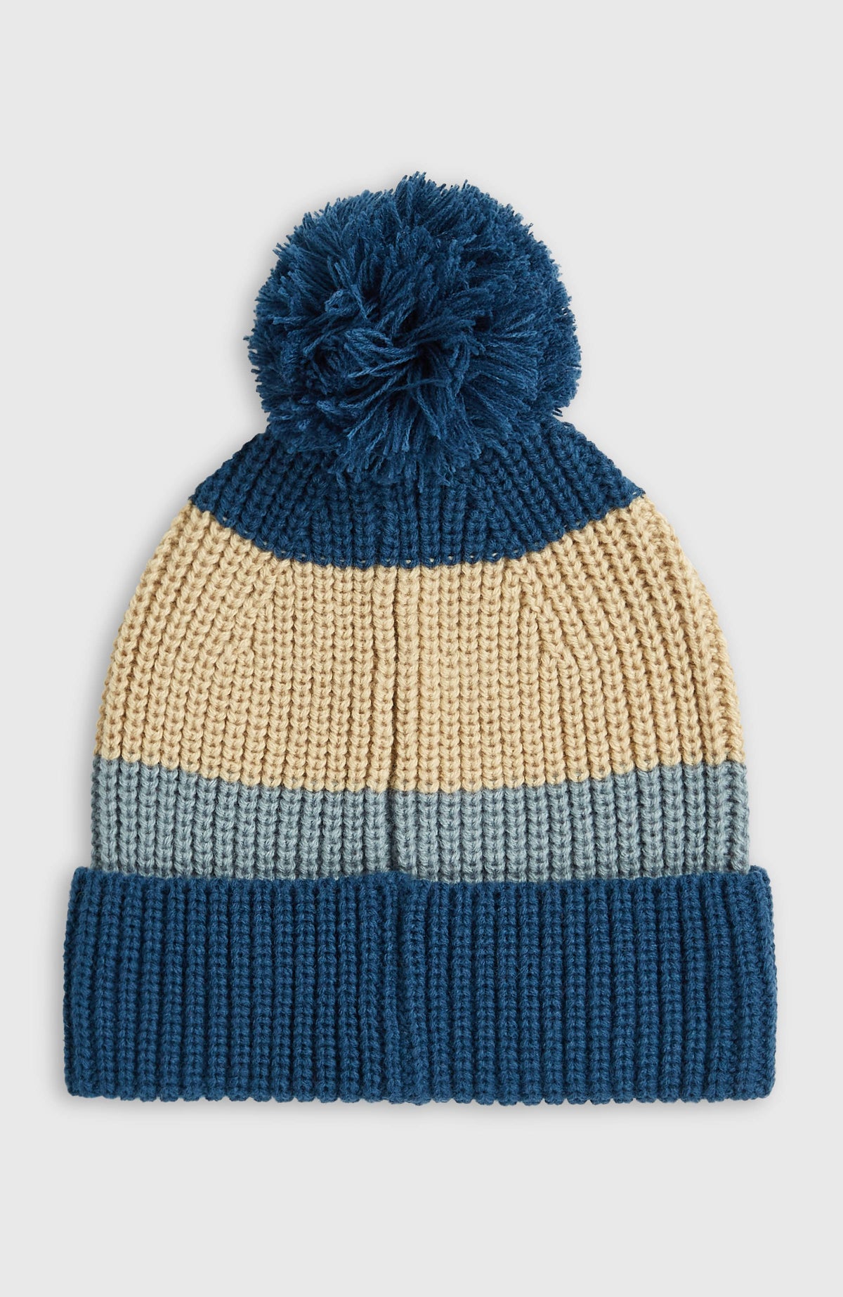 Powder Beanie | Regal Blue Colour Block