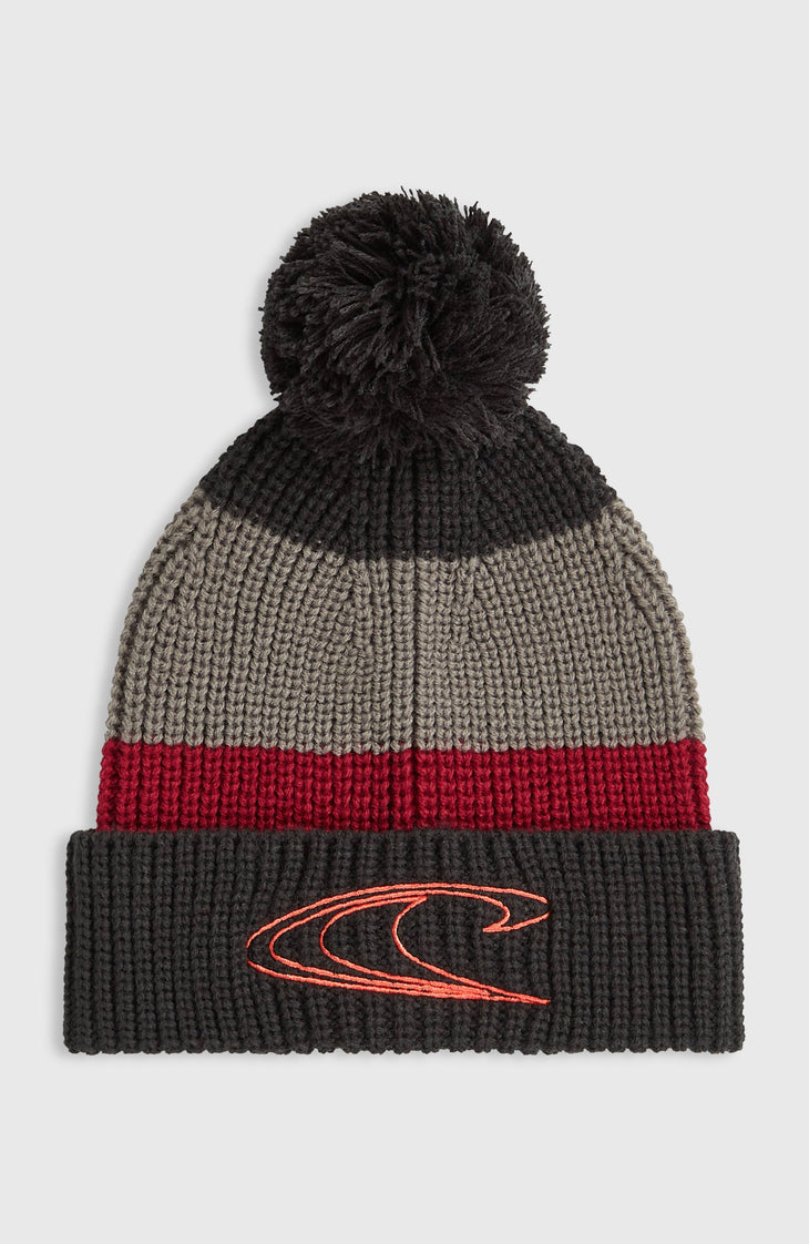 Powder Beanie | Black Out Colour Block