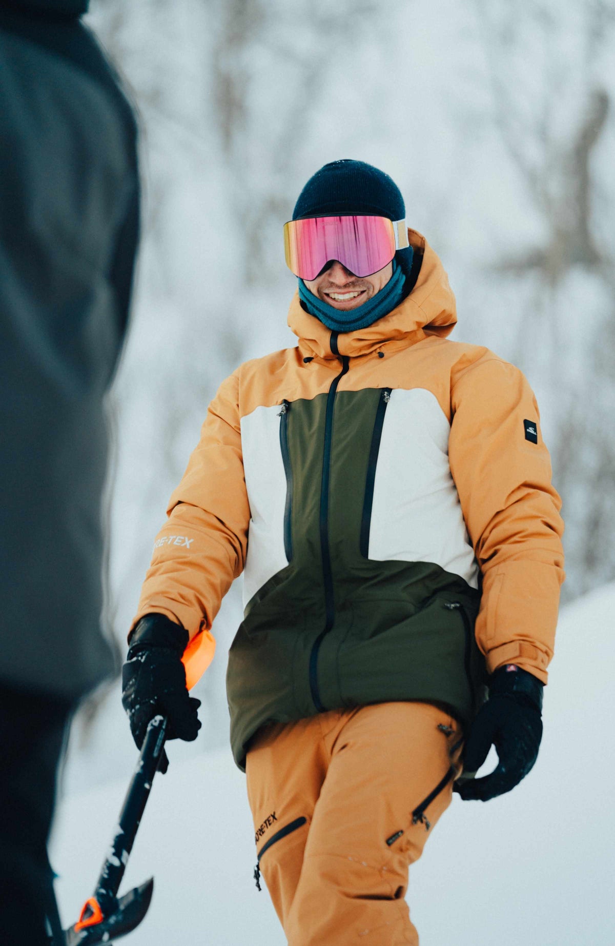GORE-TEX Psycho Tech Snow Jacket  Rich Caramel Colour block – O'Neill
