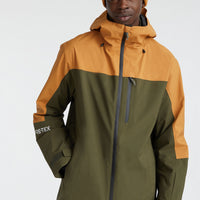 GORE-TEX Psycho Snow Jacket | Rich Caramel Colour block