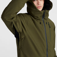 Total Disorder Snow Jacket | Forest Night