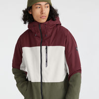 Carbonite Snow Jacket | Windsor Wine Colour Block