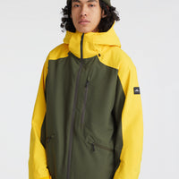 Diabase Snow Jacket | Forest Night Colour Block