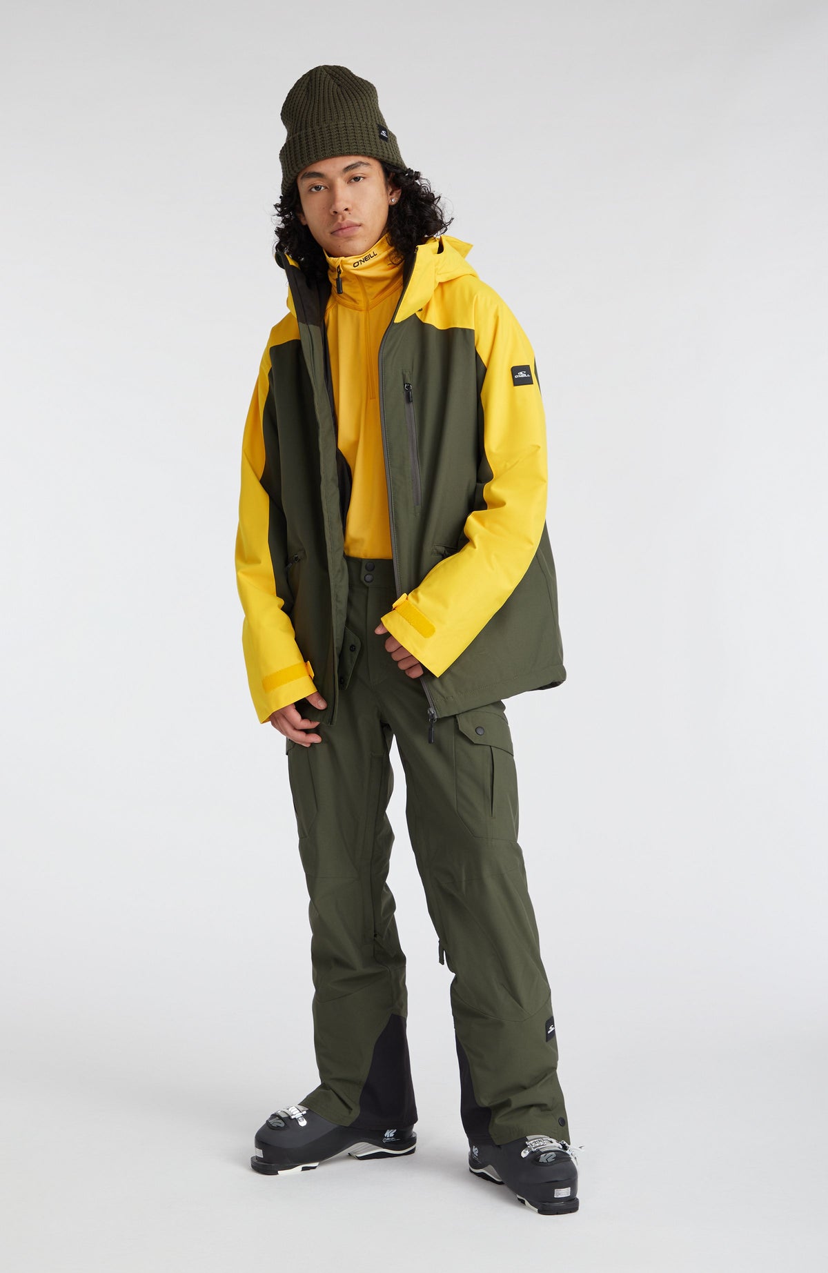 Diabase Snow Jacket | Forest Night Colour Block – O'Neill