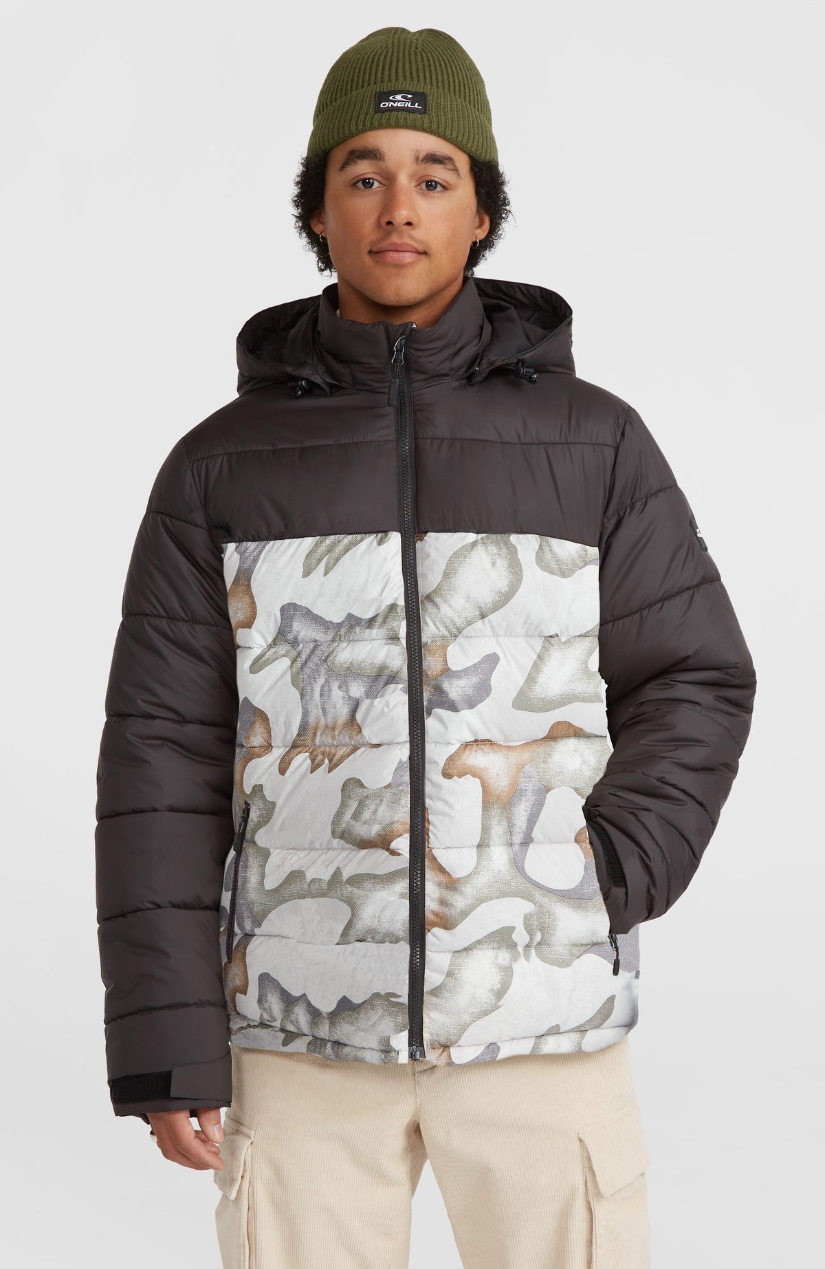 O Riginals Puffer Jacket Hiker Camo O Neill