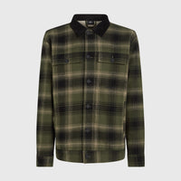 Fleece-Lined Jacket | Green Check Small