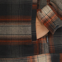 Fleece-Lined Jacket | Grey Check Small