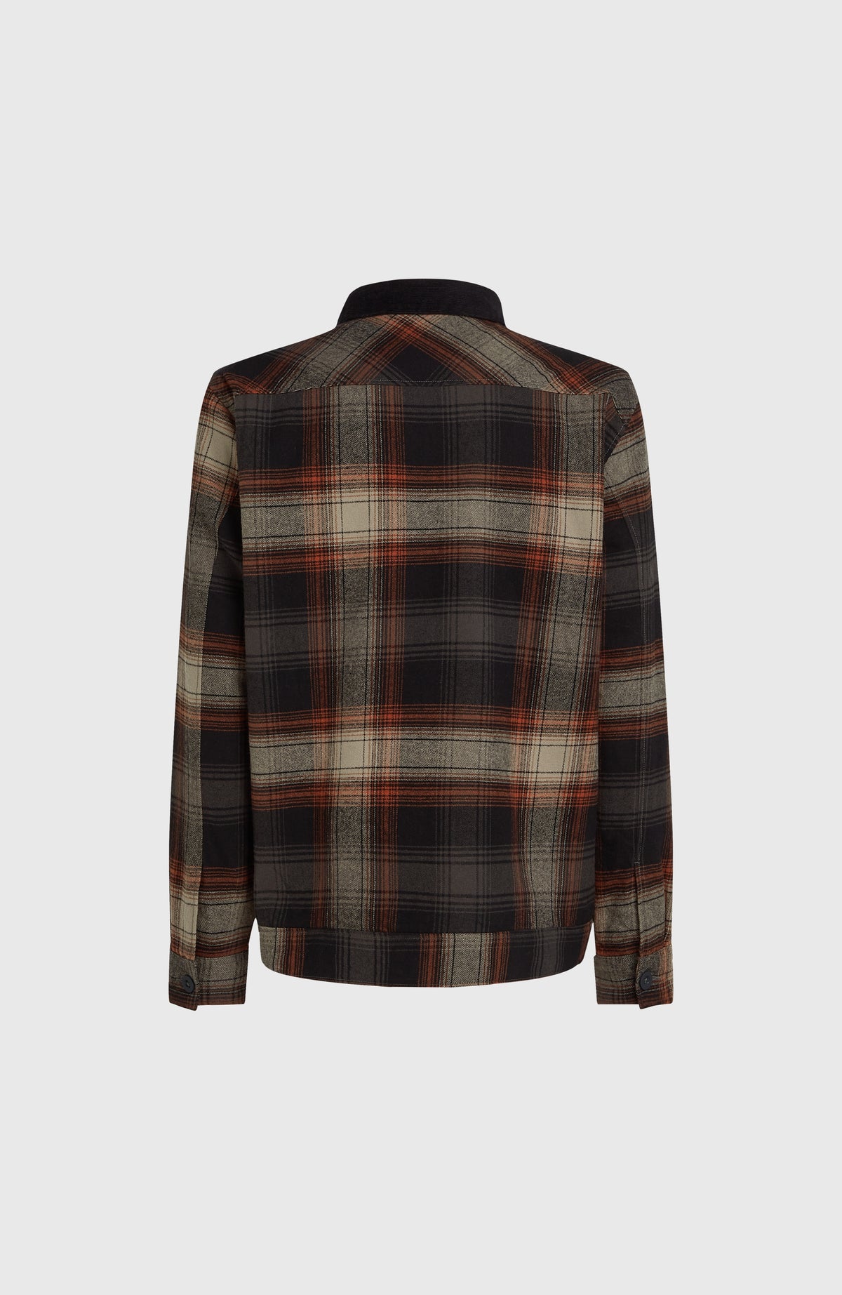ジャケット・アウター CINI 4pocket over coat Fleece-Lined Jacket | Grey Check Small – O'Neill