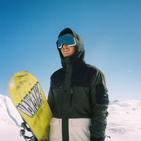 Utility Pro Hybrid Snow Jacket | Forest Night Colour Block