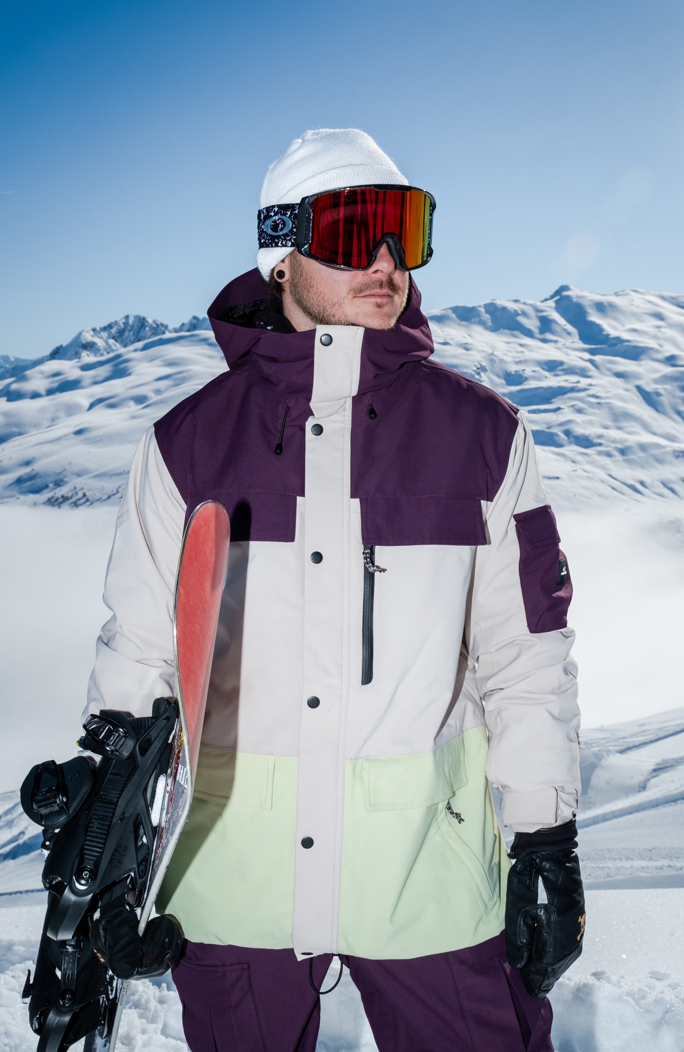 Utility Pro Hybrid Snow Jacket | Atmosphere Colour Block – O'Neill