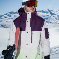 Utility Pro Hybrid Snow Jacket | Atmosphere Colour Block