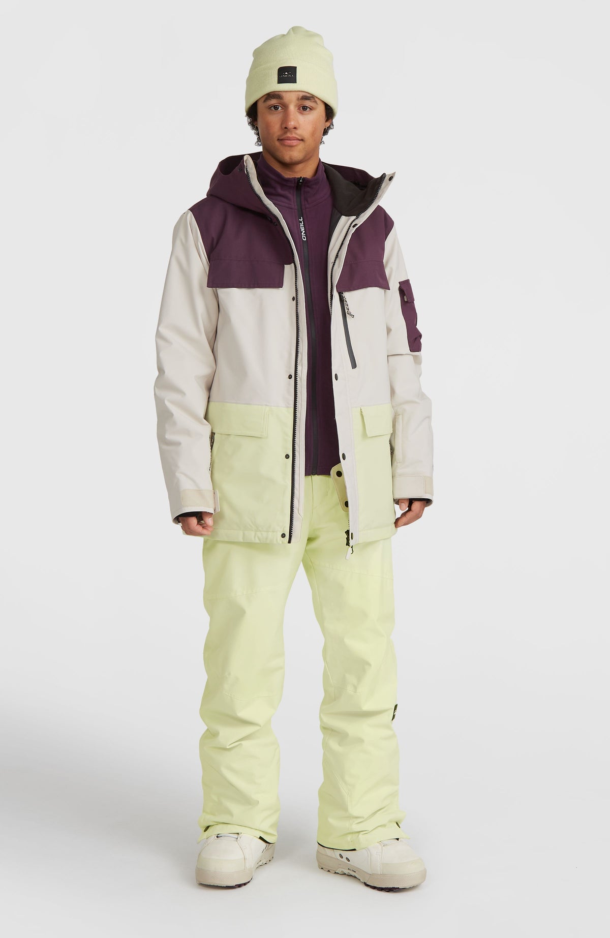 Utility Pro Hybrid Snow Jacket | Atmosphere Colour Block