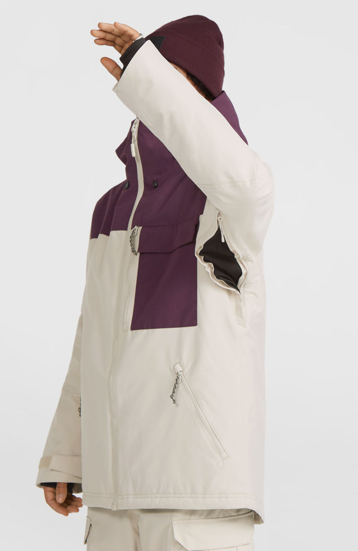 Utility Hybrid Snow Jacket | Atmosphere Colour Block