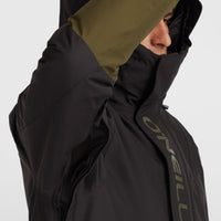 O'Riginals Hybrid Snow Jacket | Black Out Colour Block