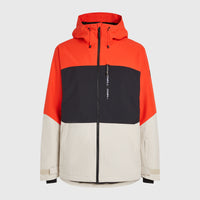 Carbonite Snow Jacket | Paprika Flame Colour Block