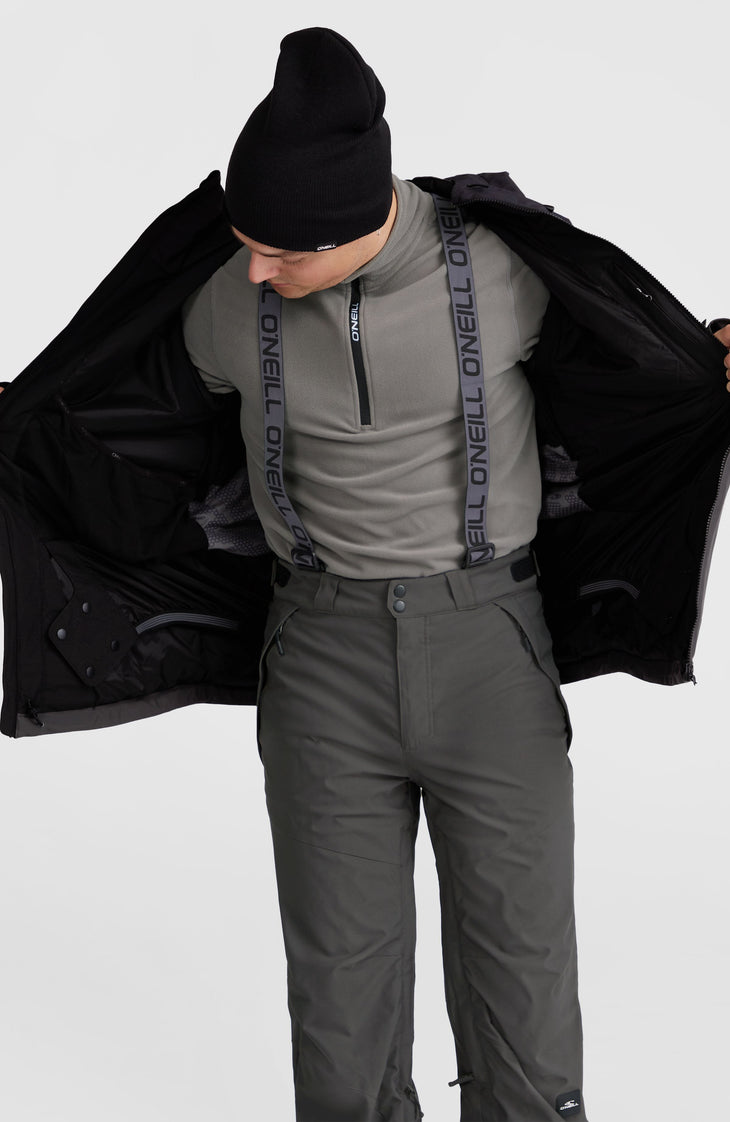 Carbonite Snow Jacket | Black Out Colour Block