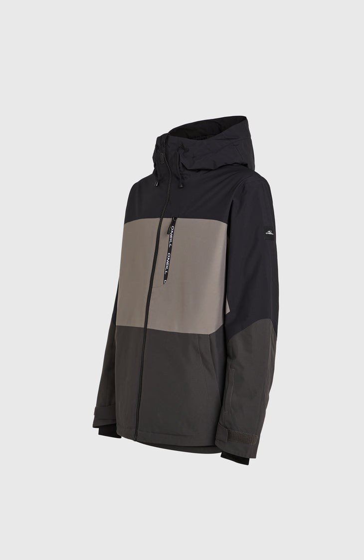 Carbonite Snow Jacket | Black Out Colour Block