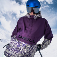 O'Riginals Anorak Snow Jacket | Dark Purple Sketcheritage