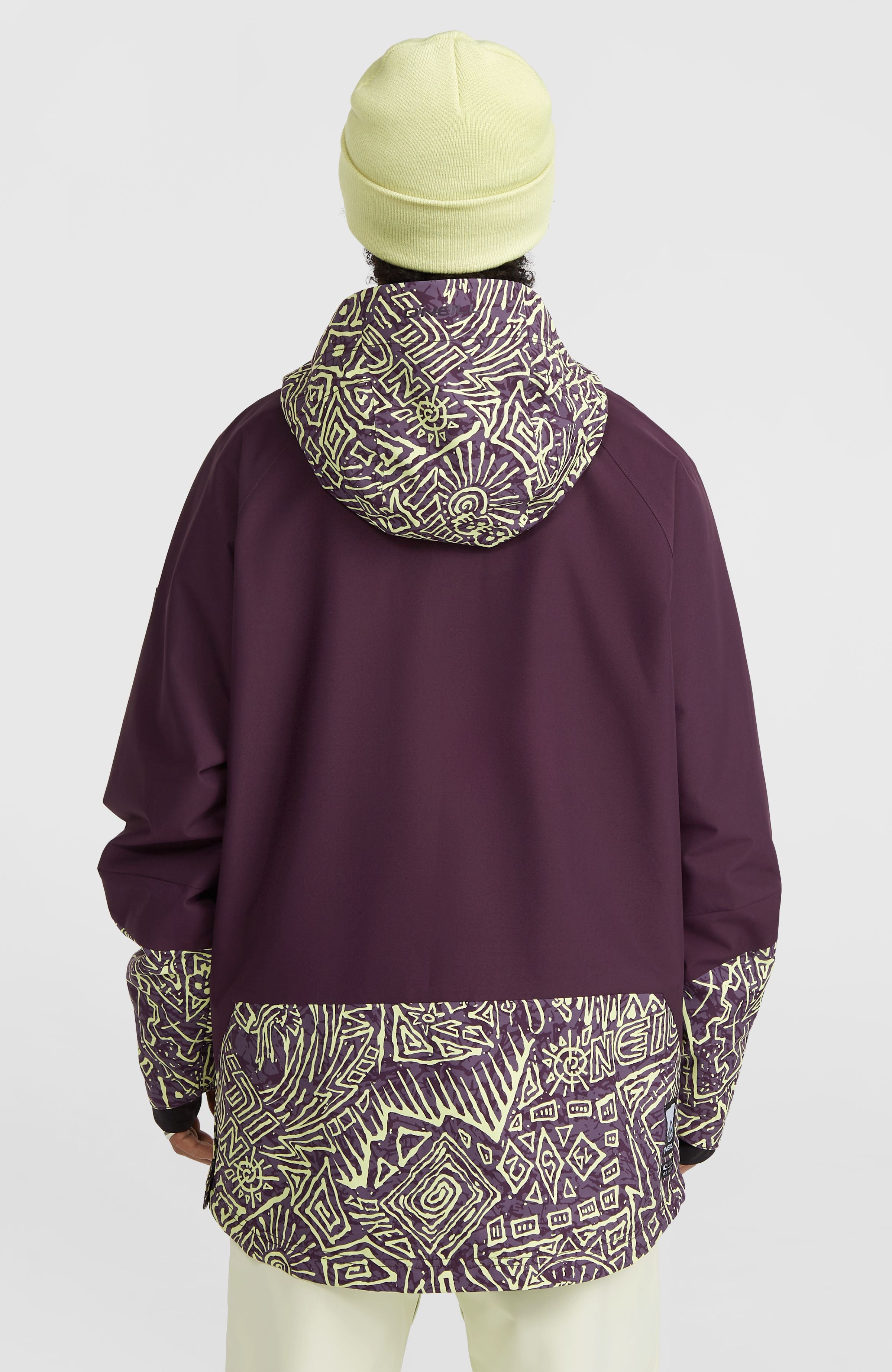 O'Riginals Anorak Snow Jacket | Dark Purple Sketcheritage – O'Neill