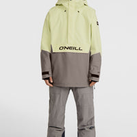 O'Riginals Anorak Snow Jacket | Lime Wash Colour Block