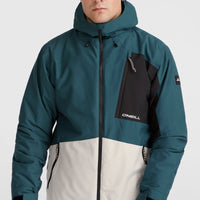 Hammer Block Snow Jacket | Alma Steel Colour Block