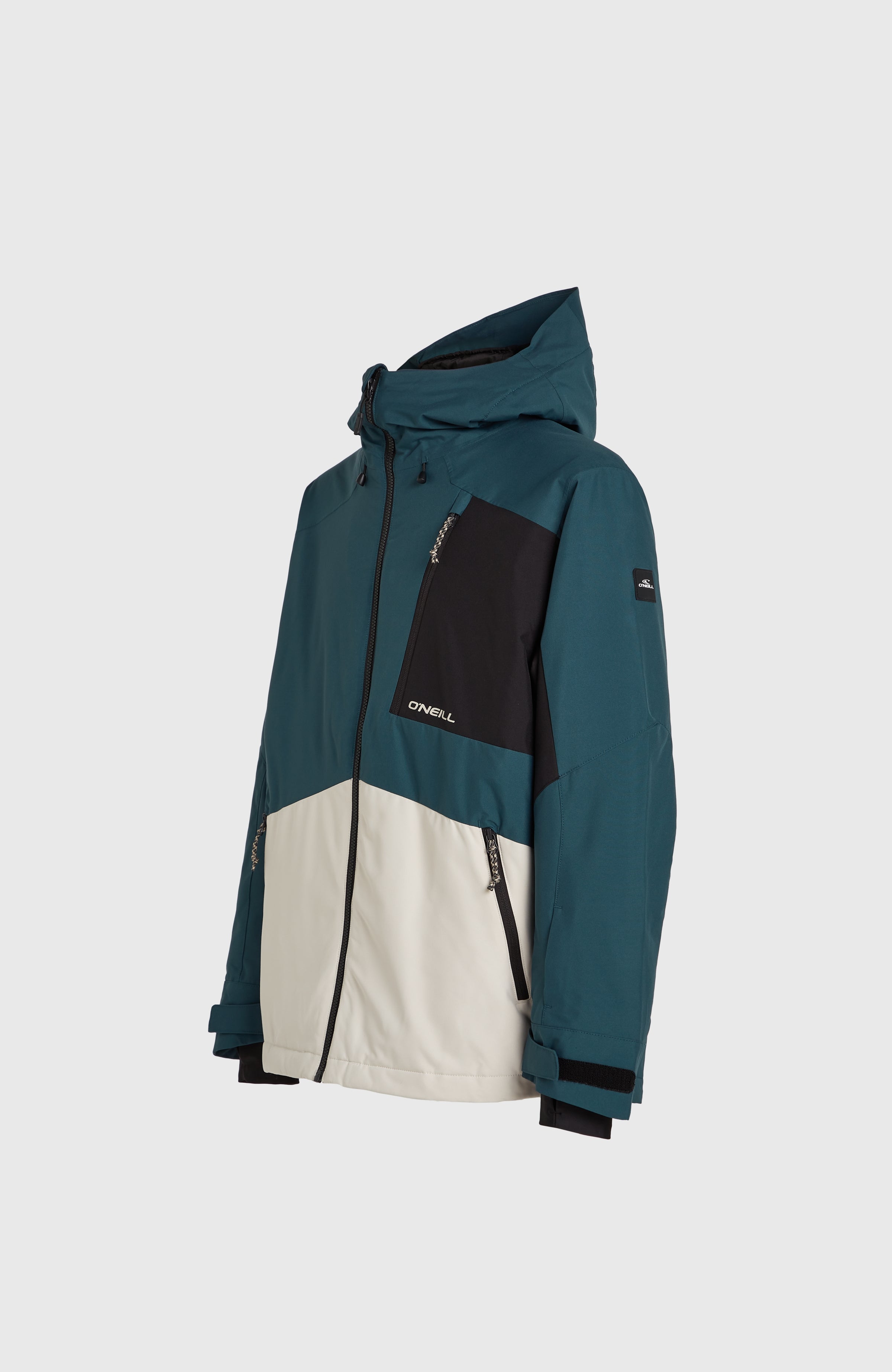 Hammer Block Snow Jacket | Alma Steel Colour Block – O'Neill