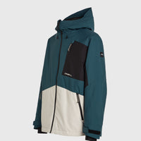 Hammer Block Snow Jacket | Alma Steel Colour Block