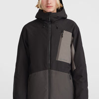 Hammer Block Snow Jacket | Black Out Colour Block