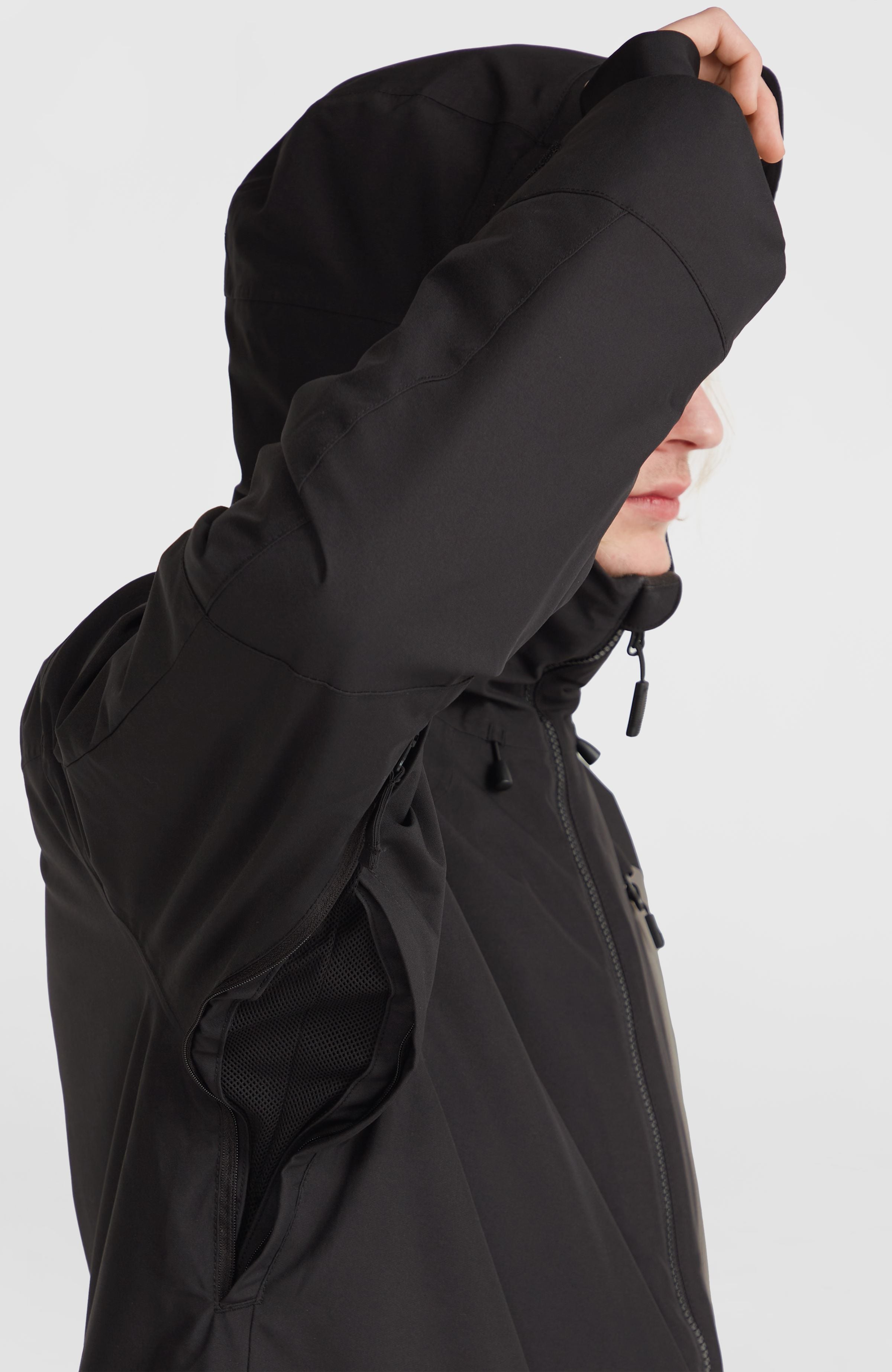 Hammer Block Snow Jacket | Black Out Colour Block – O'Neill