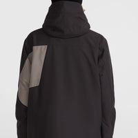 Hammer Block Snow Jacket | Black Out Colour Block