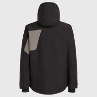 Hammer Block Snow Jacket | Black Out Colour Block