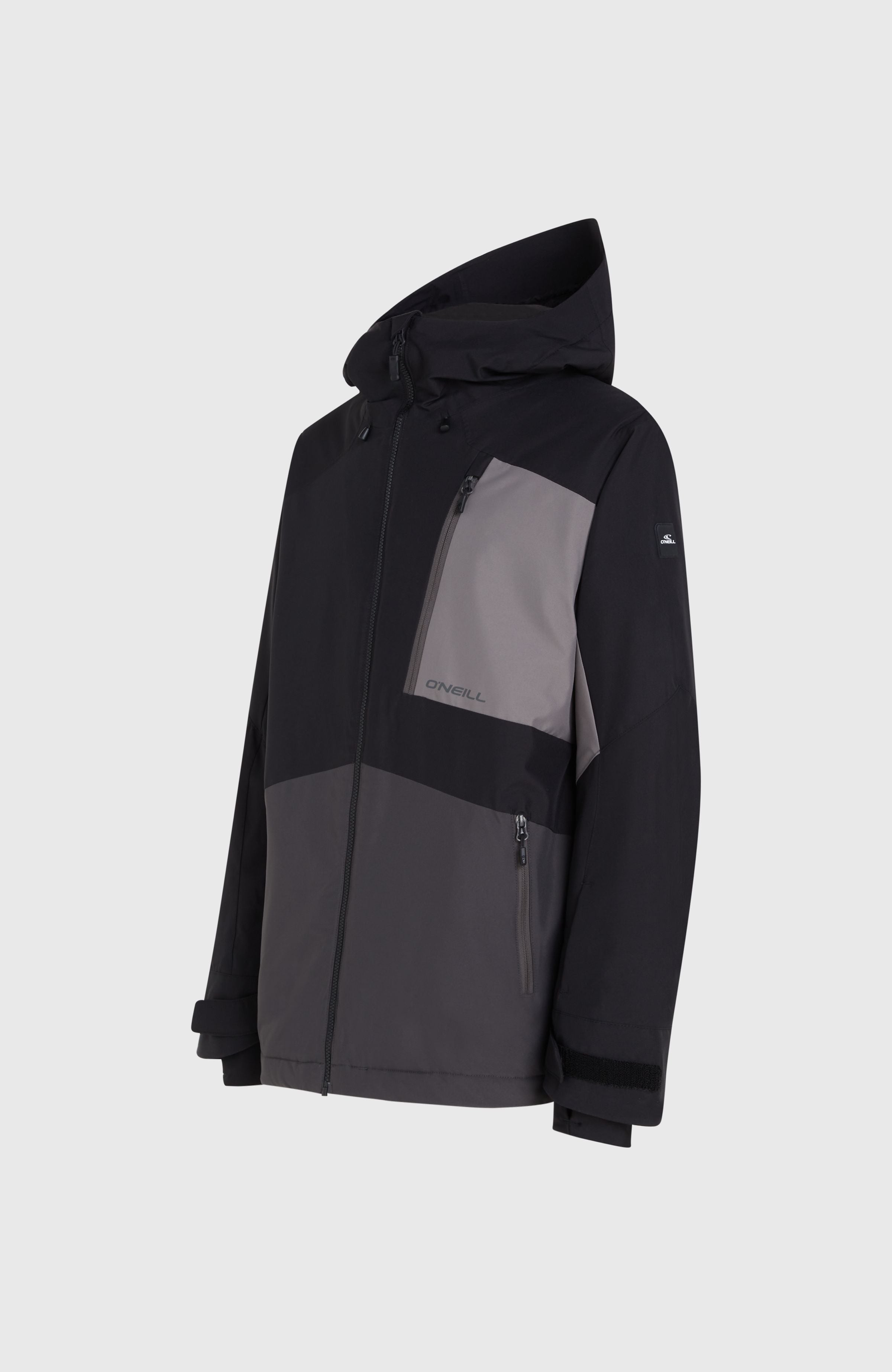Hammer Block Snow Jacket | Black Out Colour Block – O'Neill