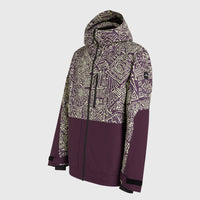 O'Riginals Block Snow Jacket | Dark Purple Sketcheritage