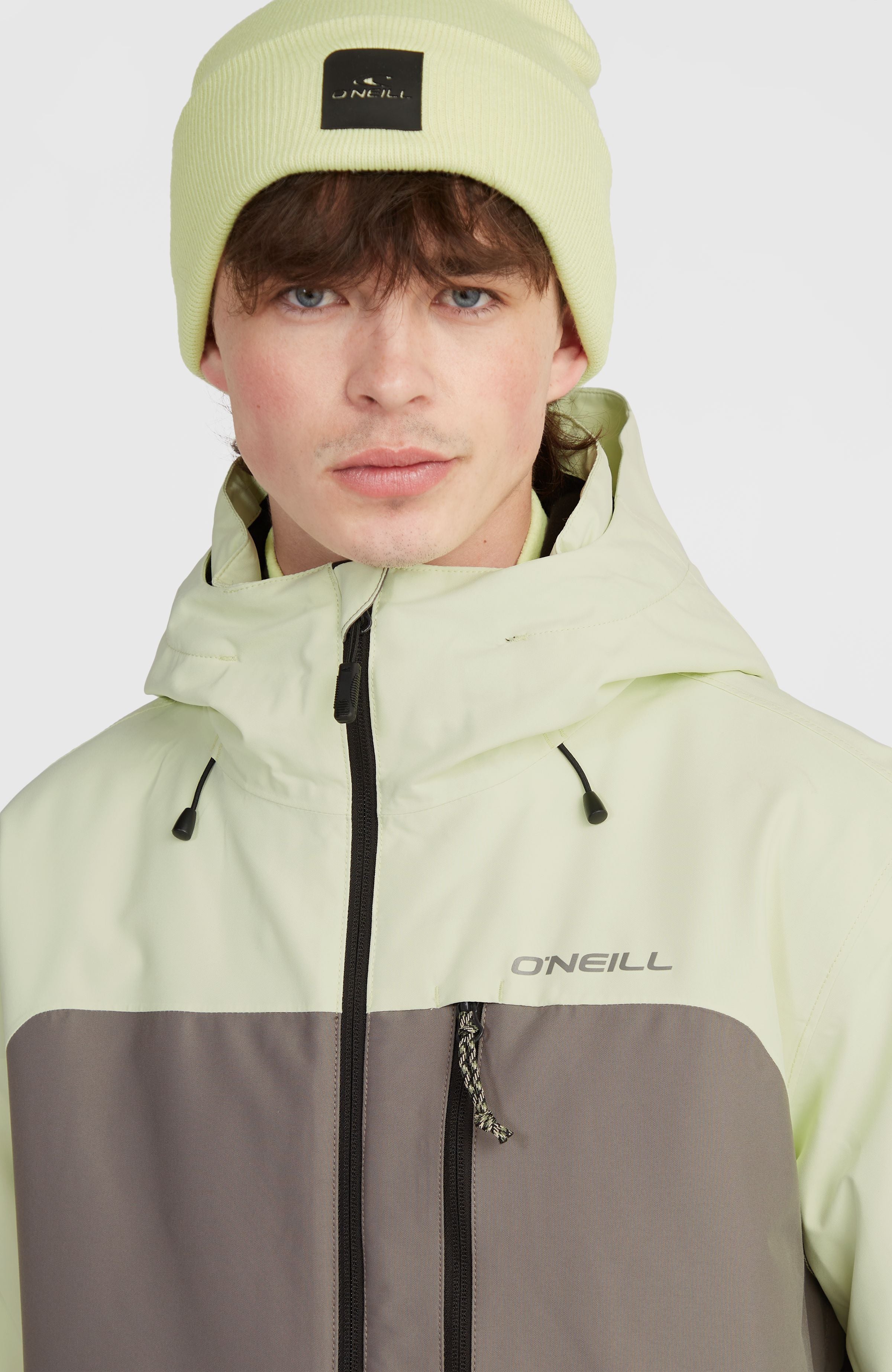 Hammer Plus Snow Jacket | Flint Stone Colour Block – O'Neill