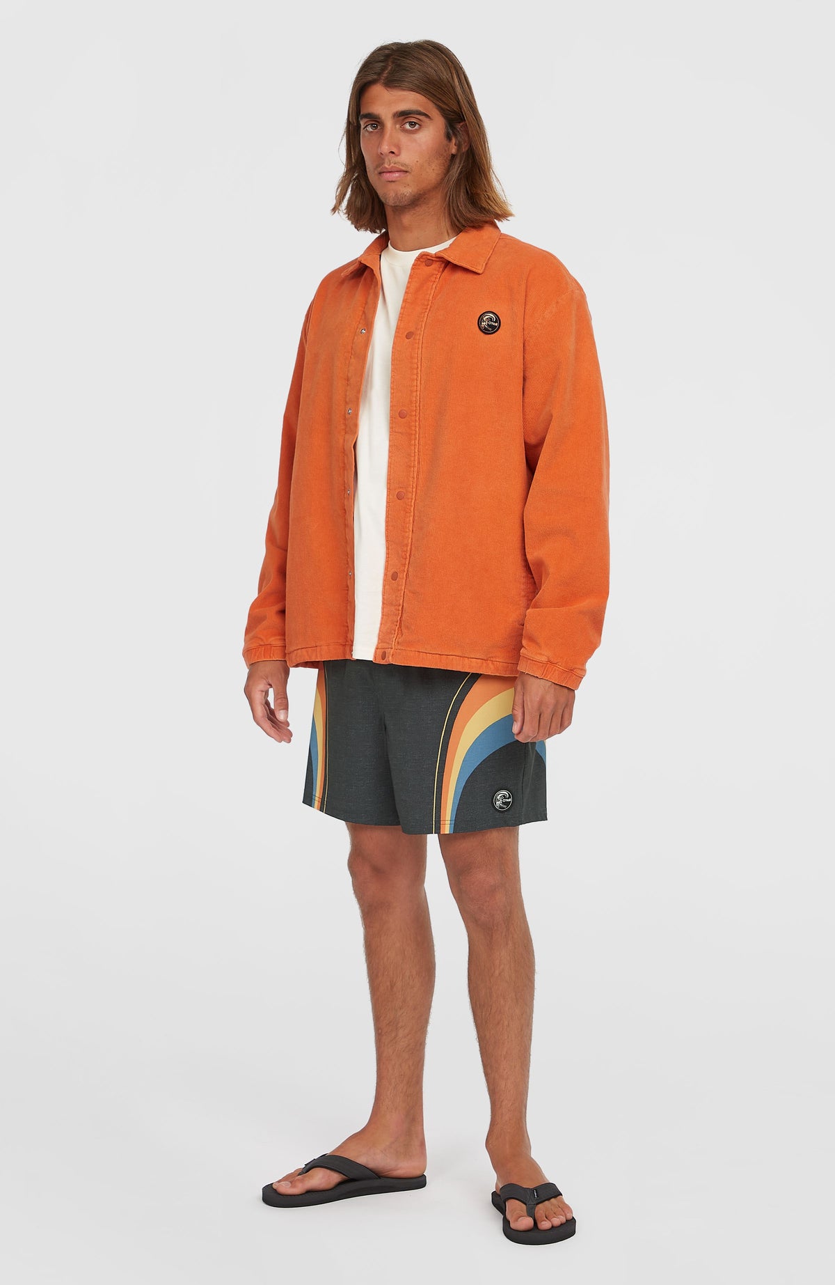Cord Coach Jacket | Cinnamon Stick
