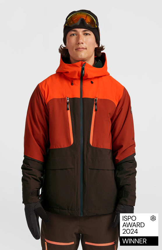 FWC’Peak Fire Snow Jacket | Flame Colour Block