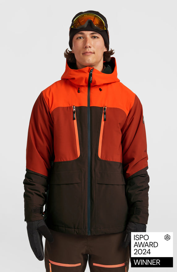 FWC'Peak Pro Snow Jacket | Bonfire Colour Block