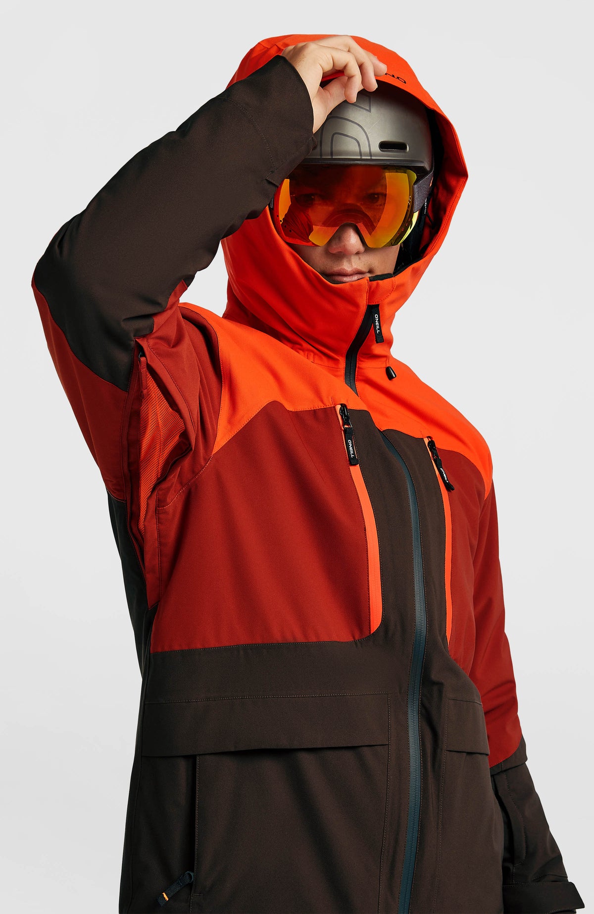 FWC’Peak Fire Snow Jacket | Flame Colour Block