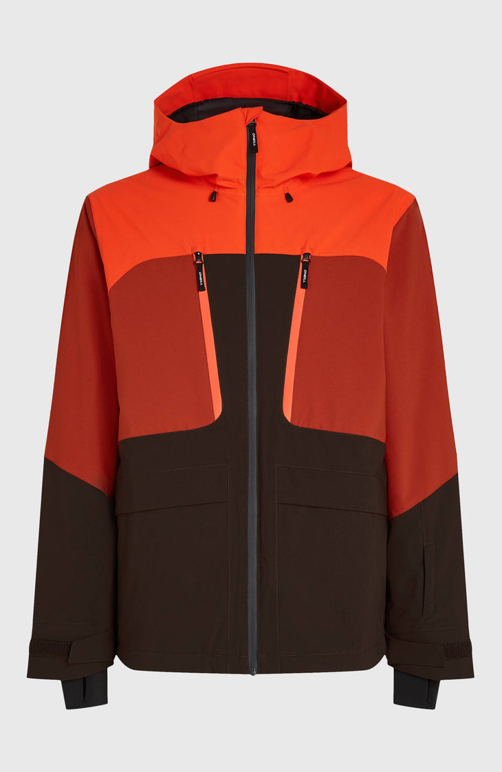 FWC’Peak Fire Snow Jacket | Flame Colour Block