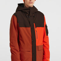 FWC'Peak Pro Snow Jacket | Bonfire Colour Block