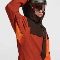 FWC'Peak Pro Snow Jacket | Bonfire Colour Block