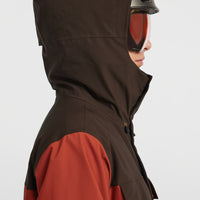 FWC'Peak Pro Snow Jacket | Bonfire Colour Block